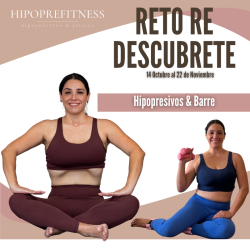 Hipoprefitnes.com: Reto de Hipopresivos & Barre en vivo por zoom